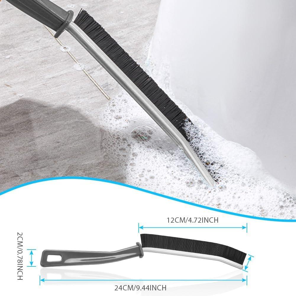 Hard Bristle Crevice Cleaning Brush Cleaning Tools for Household Use Multifunctional Gap Cleaning Supplies for Kitchen Bathroom Toilet Window Vehicle Faucets Grout Home Plastic