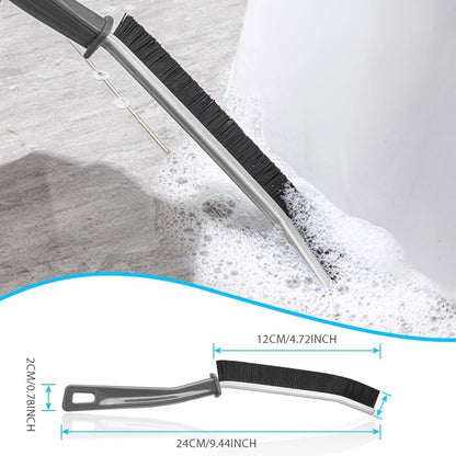 Hard Bristle Crevice Cleaning Brush Cleaning Tools for Household Use Multifunctional Gap Cleaning Supplies for Kitchen Bathroom Toilet Window Vehicle Faucets Grout Home Plastic
