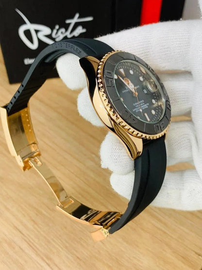 Men's Rolex Submariner Gold Black