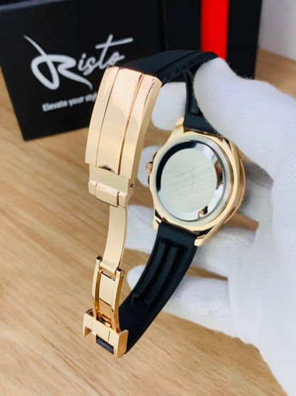 Men's Rolex Submariner Gold Black