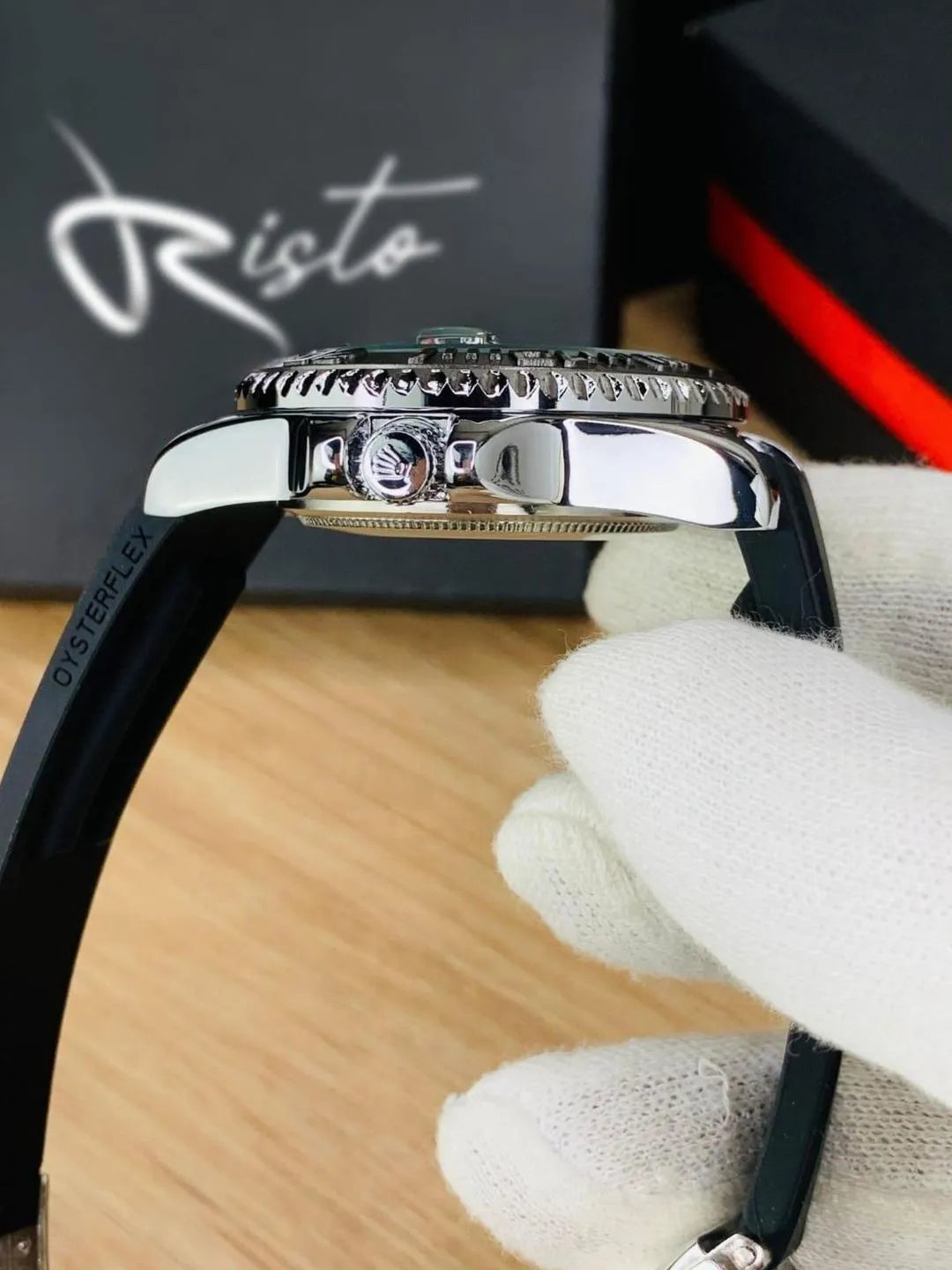 Men's Rolex Submariner Gold Black